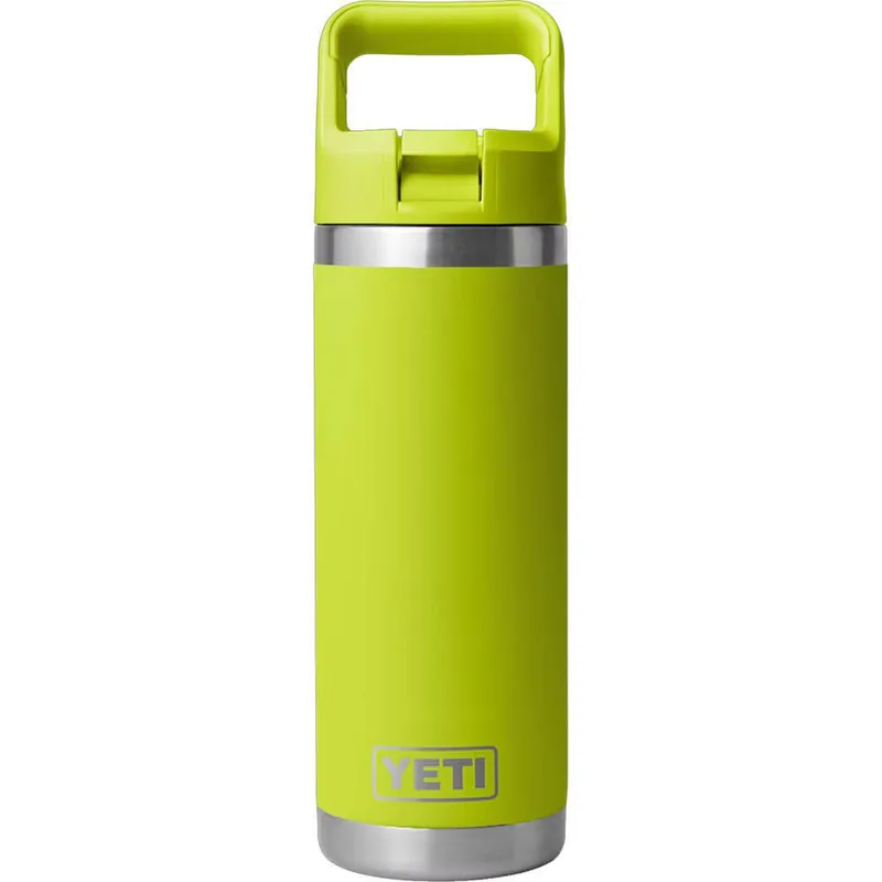 Yeti Rambler 18 oz. Bottle with Straw Cap Chartreuse