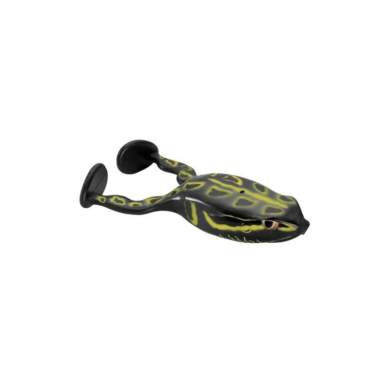 SPRO Flappin‘ Frog 65 Hollow Body Topwater Paddle Leg Frog Rainforest Black