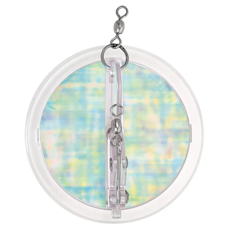 Luhr-Jensen 3-1/4" Dipsy Diver Clear/Clear Bottom UV Moon Jelly