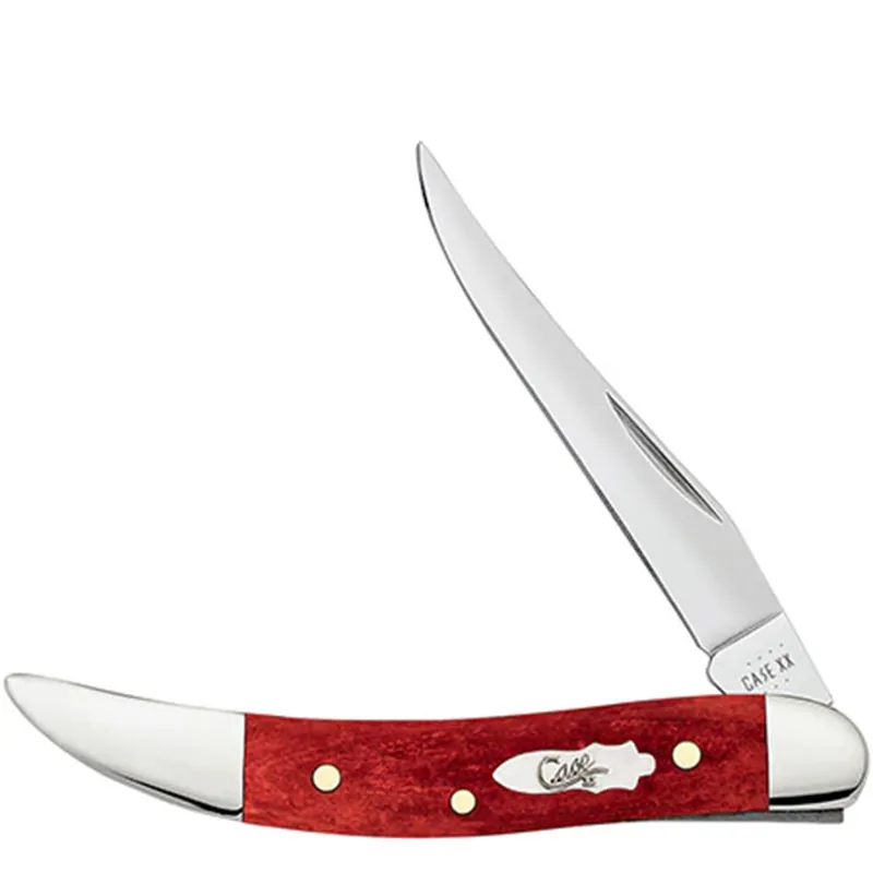Case Small Texas Toothpick Smooth Old Red Bone 2.13"