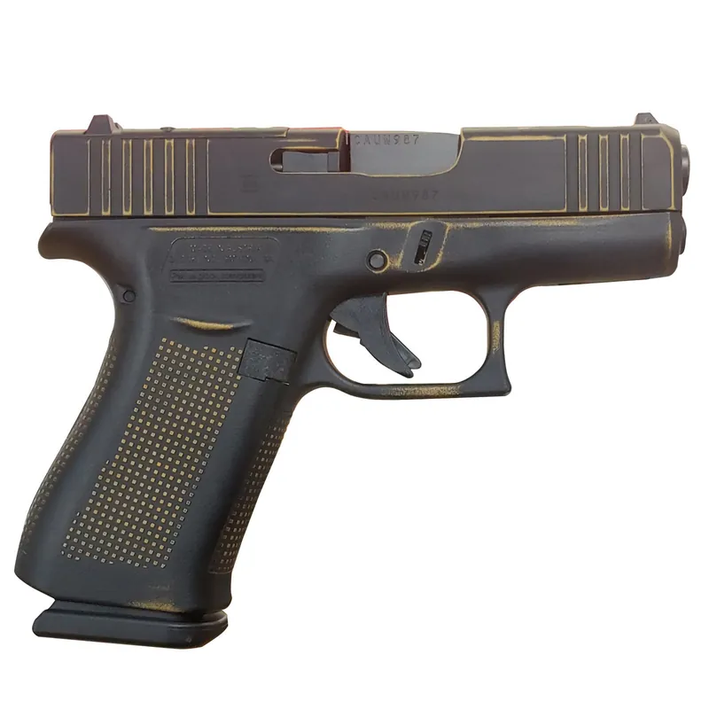 Glock 43X 9Mm Stinger Optic Cut Ported 3.41" Barrel 10 Rnd