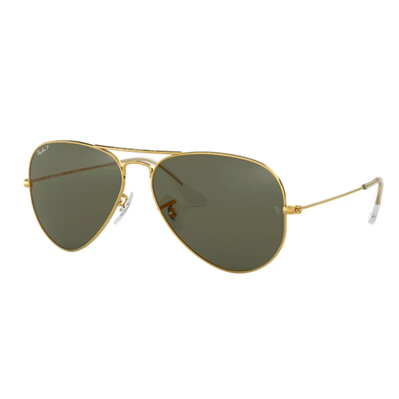 Ray-Ban Aviator Gold Frame Green Lens Polarized Standard