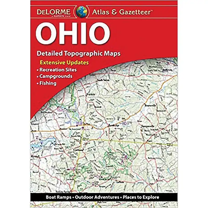 Delorme OHIO ATLAS & GAZETTEER
