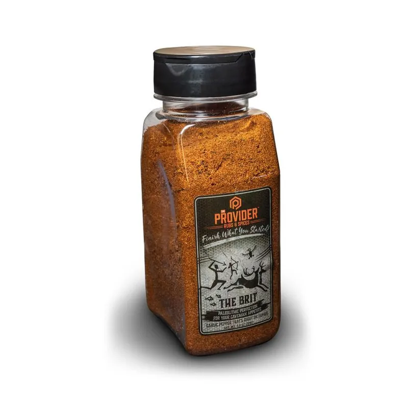 The Provider The Brit bold Garlic Pepper Seasoning