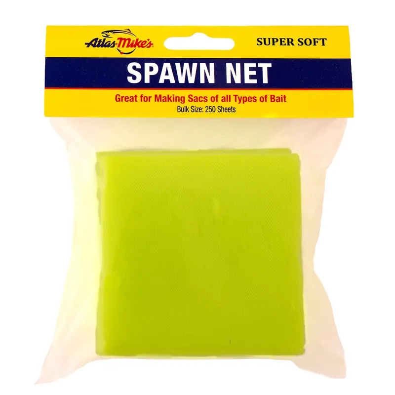 Atlas Mike‘s Spawn Net 3" Squares Chartreuse