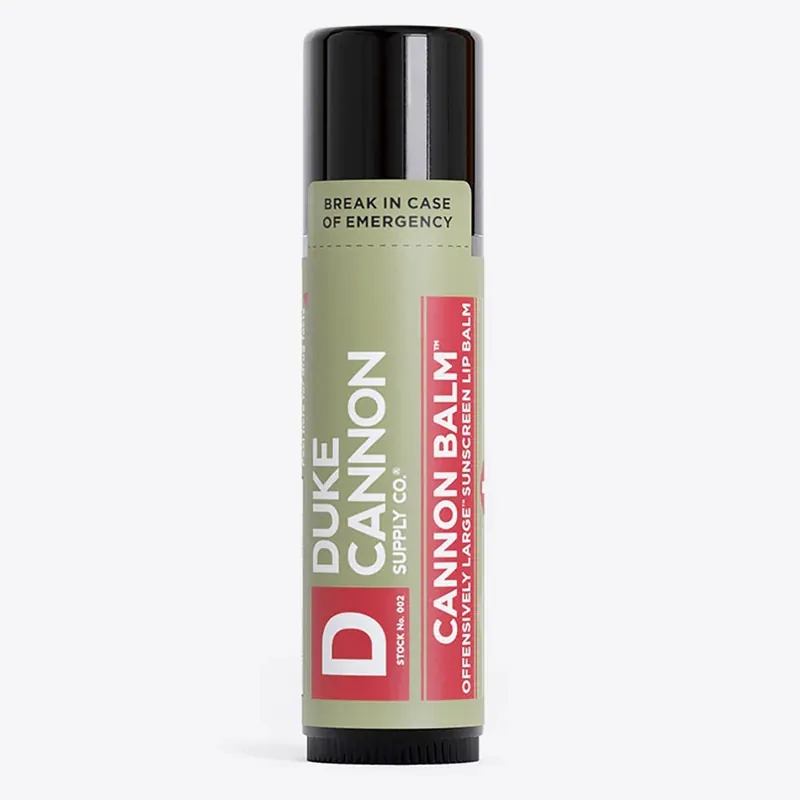 Duke Cannon Supply Co. Offensively Large Fresh Mint SPF 15 Organic Beeswax Lip Balm - 0.56oz