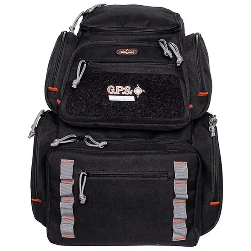 GPS Bags GPS1712BPB Pistolero Backpack Black With Gray Accents 5