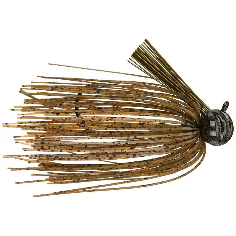 Greenfish Tackle Crawball Football Jig Silicone Green Pumpkin 1/2