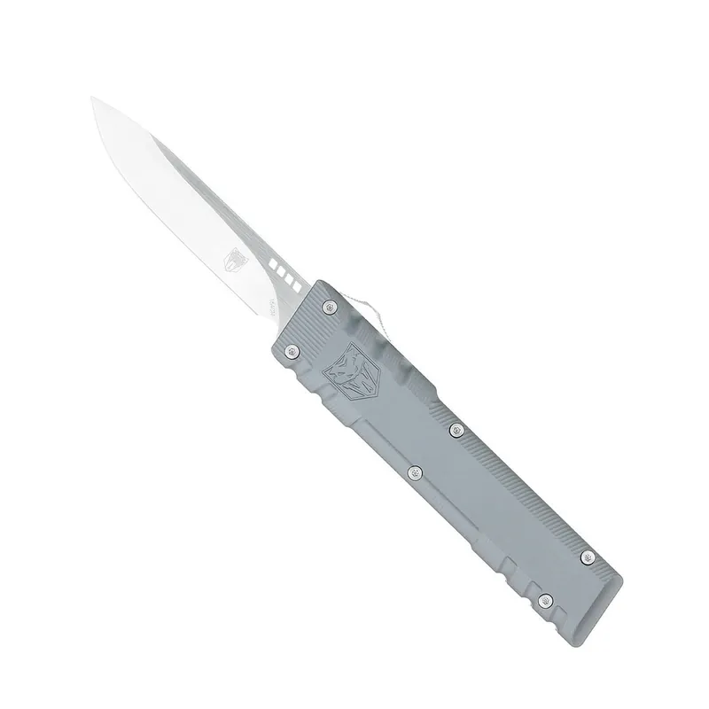 CobraTec Knives Automatic Gentlemen‘s Gen 2 Grey 2.8" OTF