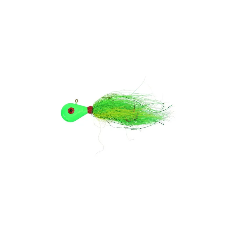 Venom High Dollar Hair Jig Lime Chartreuse 1/2oz