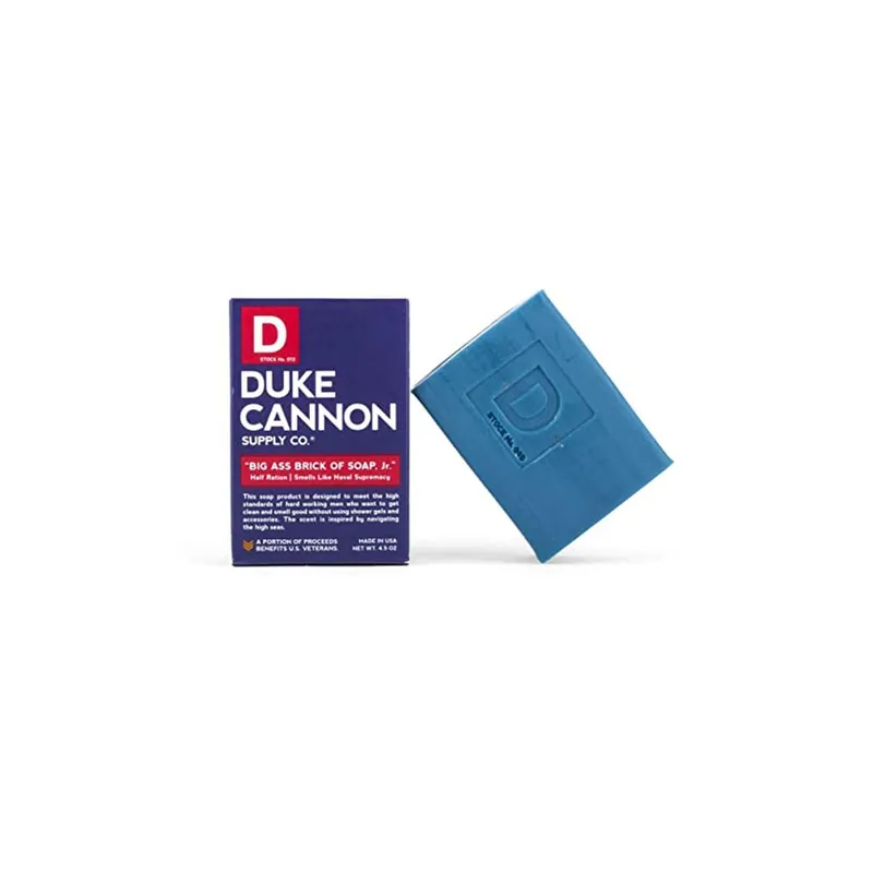Duke Cannon Brick of Soap, Jr. - Naval Supremacy, 4.5 Ounce - Travel Size