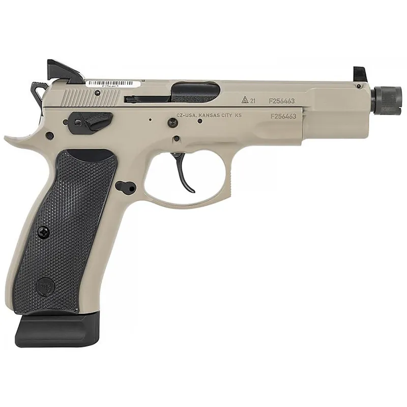 CZ 75B 9MM Omega Urban Gray SR 18 Round FS Pistol