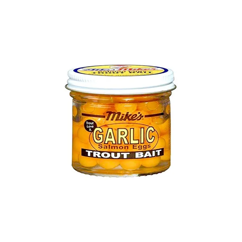 Mike‘s Garlic Eggs 1.1 oz. Jar Yellow
