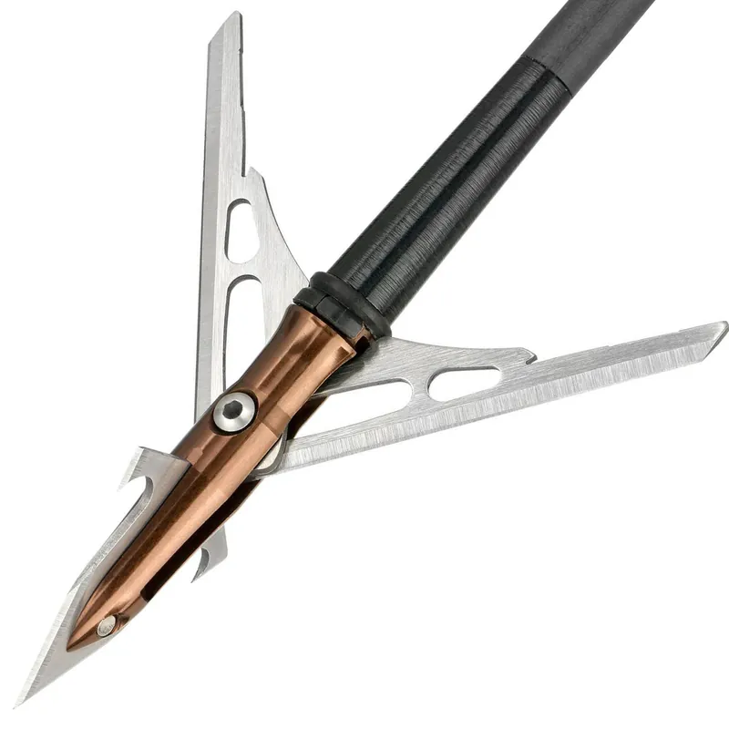 Wac‘Em Broadhead Fixed 3 Blade 100 Grain 3 Pack