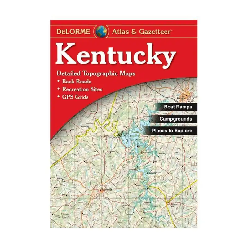 Delrome Atlas and Gazetter Kentucky