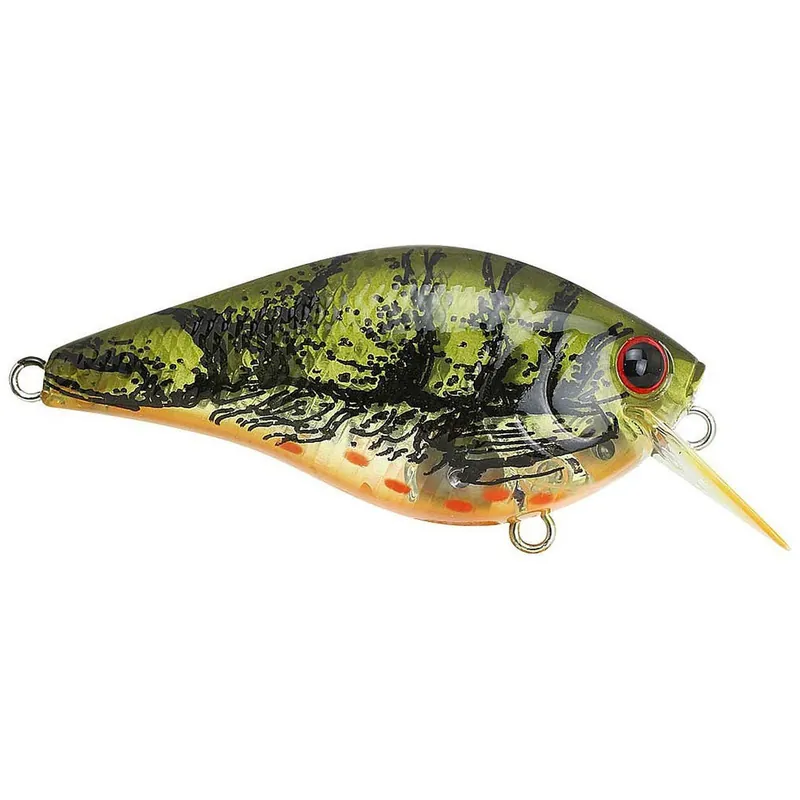 Lucky Craft LC Silent Squarebill 1.5 Topwater Green Craw 1.5