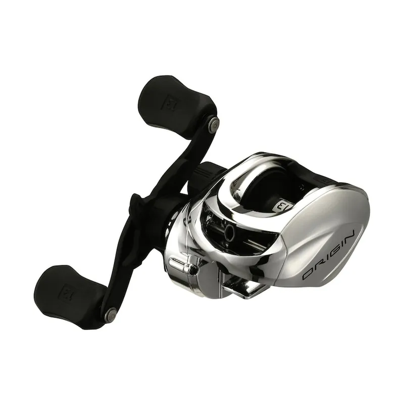 13 Fishing Origin Chrome Baitcast Reel RH 8.1 1 Black 8.1 1 RH