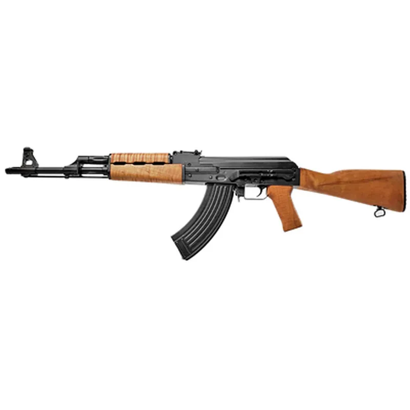 Zastava ZPAPM70 7.62x39mm, 16.25" Barrel, Light Maple Furniture, Black, 30rd