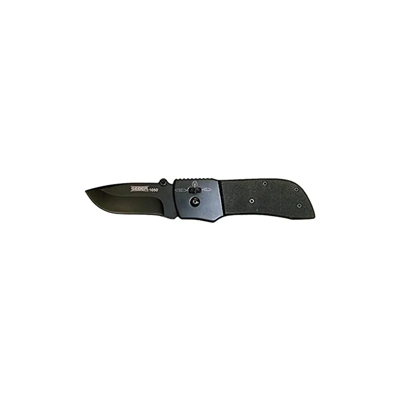 SEBER Claw-Loc Ratcheting Knife with Drop Point Blade
