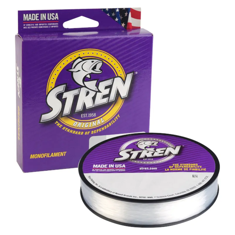 Stren Original Monofilament Line 8 Lb 330 Yd Clear/Blue Fluorescent