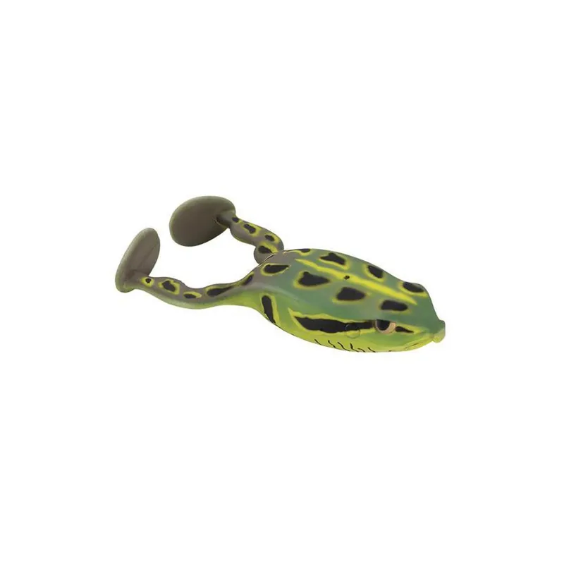 SPRO Flappin‘ Frog 65 Hollow Body Topwater Paddle Leg Frog Natural Green