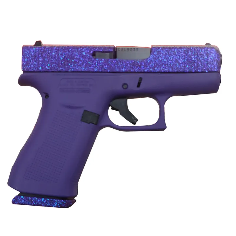 Glock 43X Awa Purple Glitter 9MM 3.4" Barrel 10-Rounds