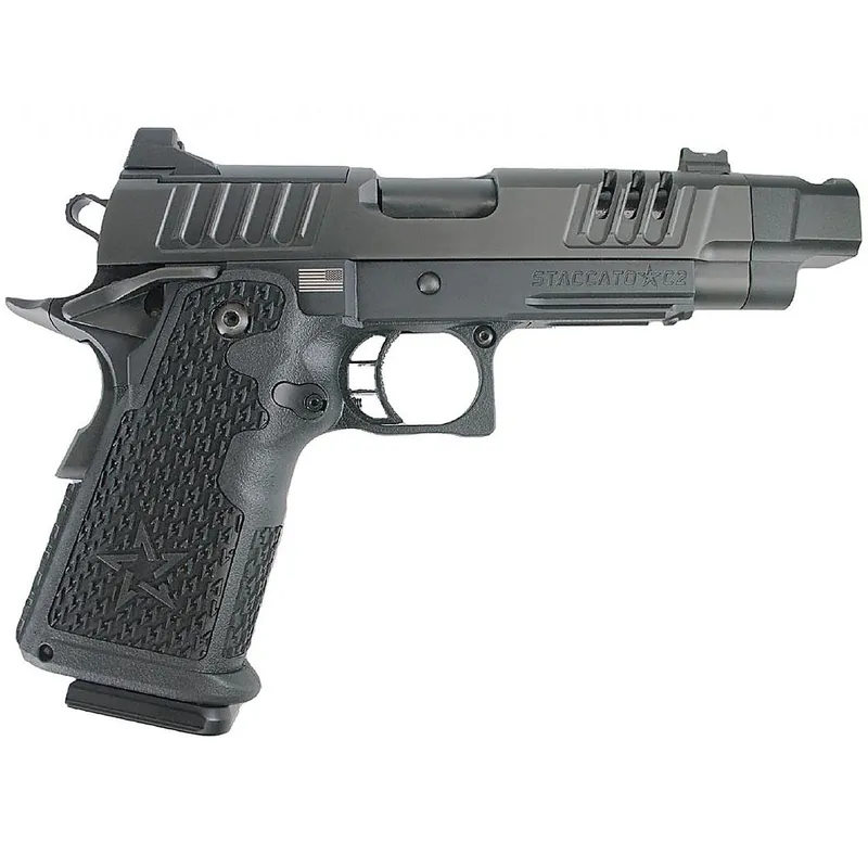 Staccato C2 Optic Ready AL Frame 4.5" 9mm Luger 16 Rounds