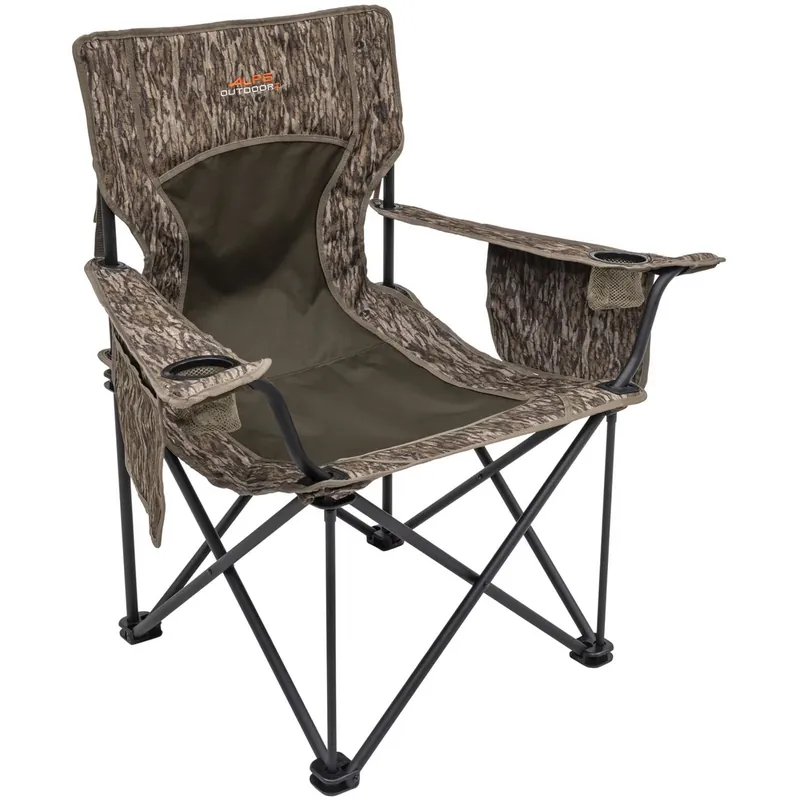 ALPS Mountaineering King Kong Folding Chair Steel and Polyester Bottomland