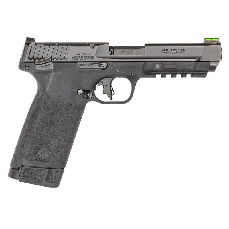 Smith & Wesson M&P 22 .22WMR 4.35" Magnum Optic Ready Thumb Safety 30 Round, Black