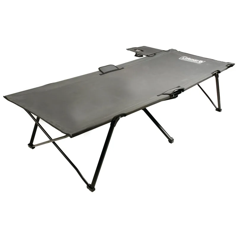 Coleman Twin Pack-Away Camp Cot with Side Table