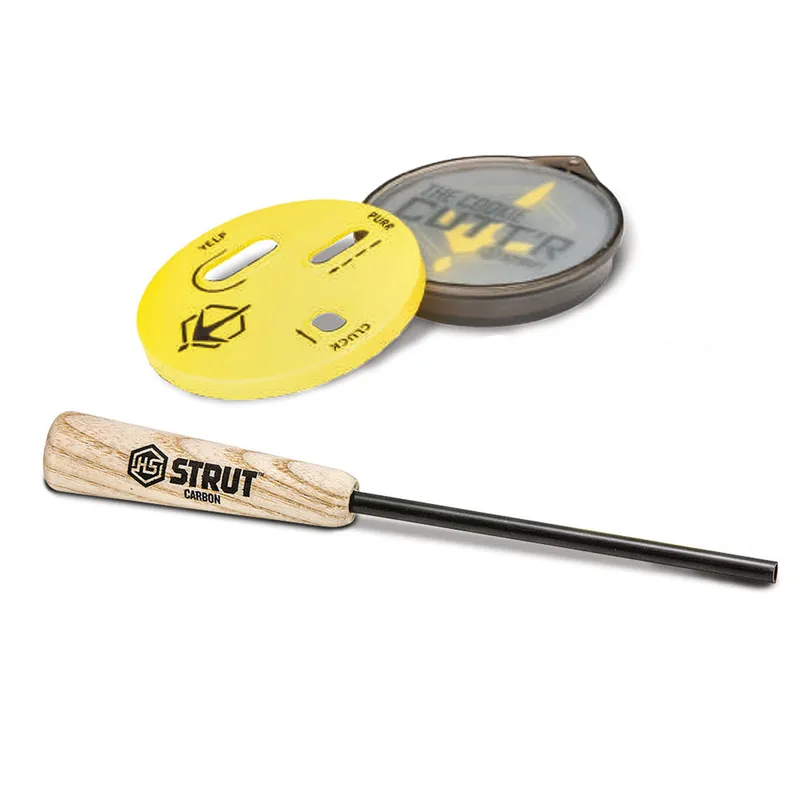 Strut Cookie Cutt‘R Combo Glass turkey Pot Call