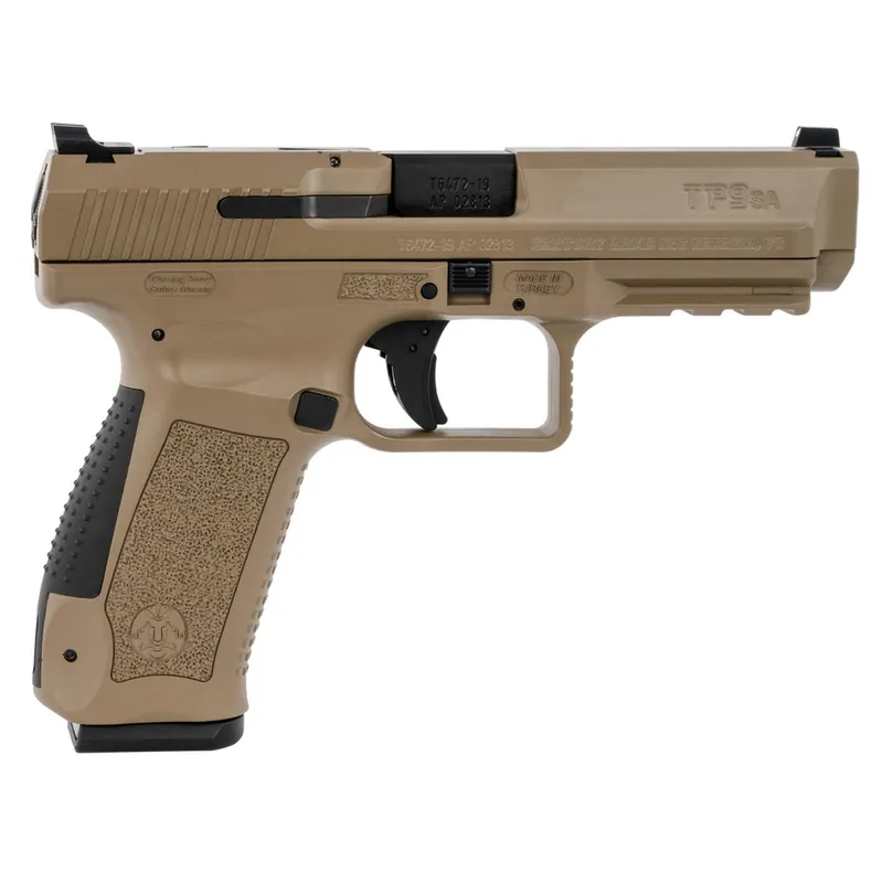 Canik TP9SA MOD 2 9mm 4.46" Match Barrel Flat Dark Earth 2x18rd Mags