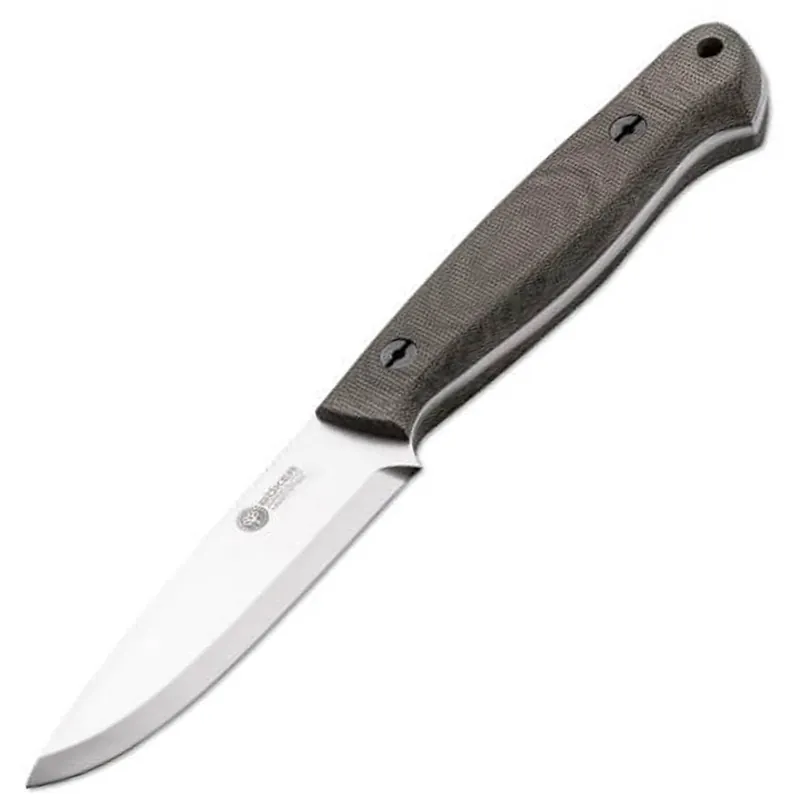 Boker Arbolito Bushcraft Micarta 4.13" Fixed Green