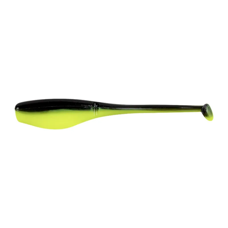 Bobby Garland Baby Shad Swim‘R 2 1/4 inch Soft Paddle Tail Swimbait 15 pack Lights Out 2.25"