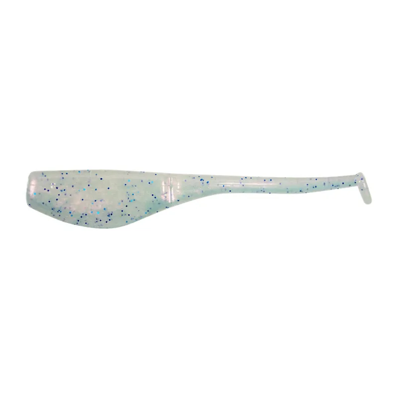 Bobby Garland Baby Shad Swim‘R 2 1/4 inch Soft Paddle Tail Swimbait 15 pack Glacier 2.25"