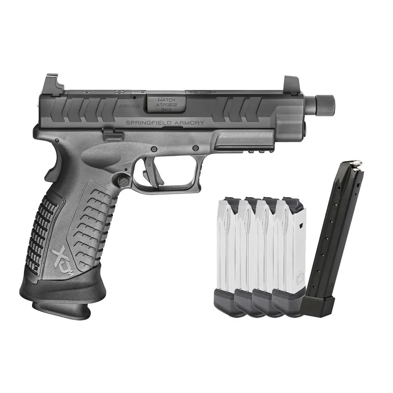 Springfield XDM Elite 9mm 4.5 OSP Gear Up Package with Six Magazines