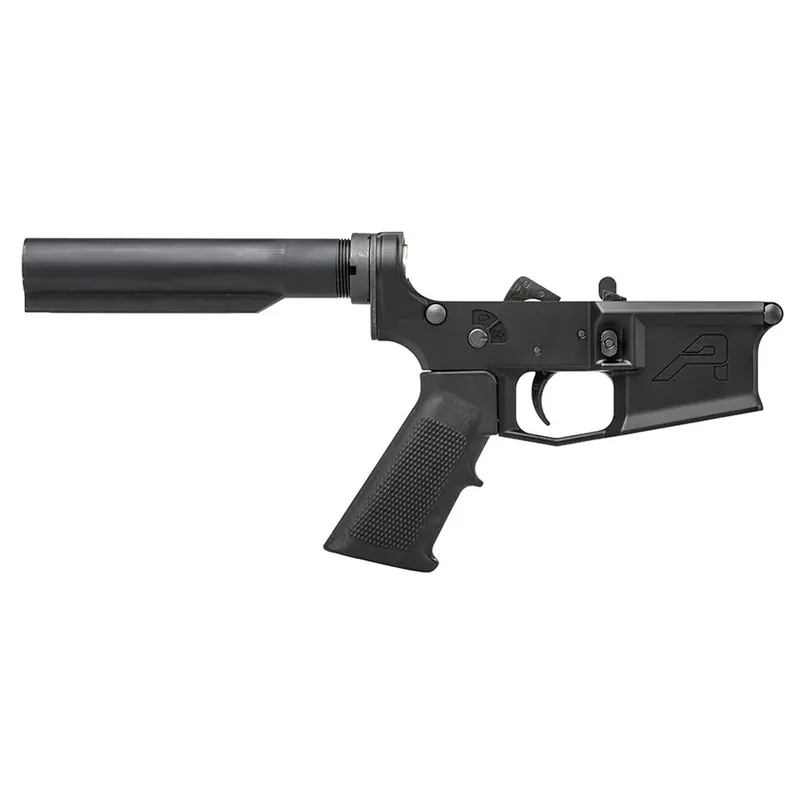 M4E1 Carbine Complete Lower Receiver A2 Gripno Stock Anodized Black