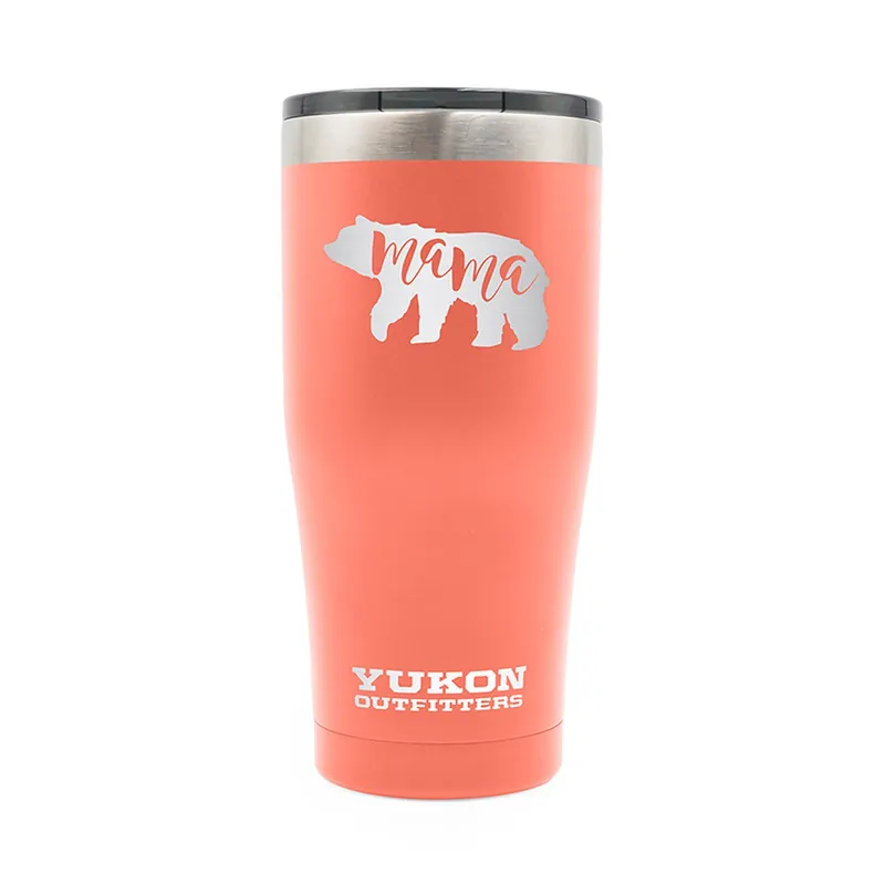YUKON 20 Oz Mama Bear Coral