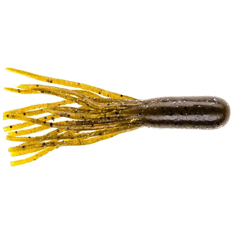 NetBait STH BaitFuel Finesse Tubes 8pk Green Pumpkin 4"