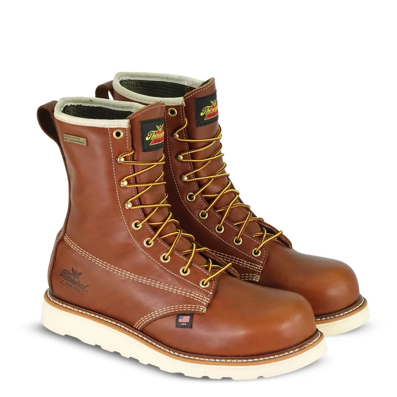 Thorogood Mens American Heritage WP 8 Tobacco Composite ST MWB 804-4210