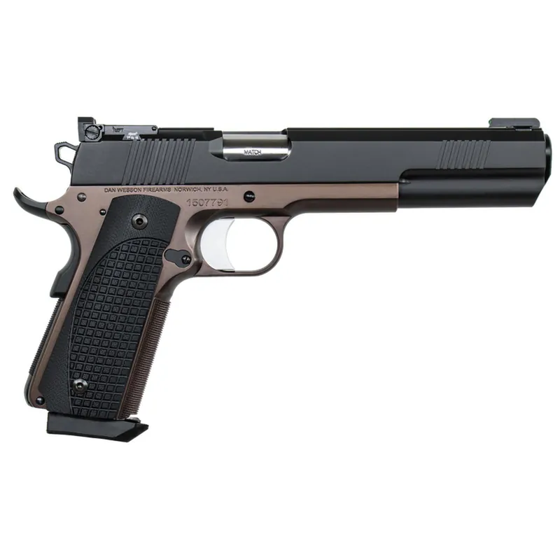 DAN WESSON BRUIN BRONZE / BLACK 10MM 6.03" BARREL 8-ROUNDS FIBER OPTIC FRONT SIGHT