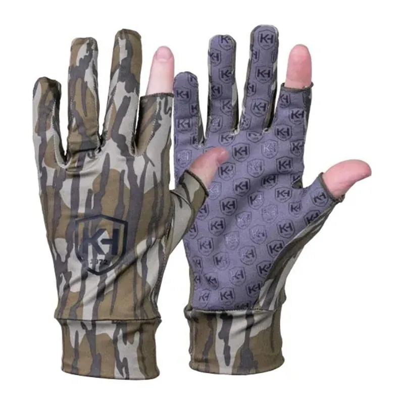 Knight & Hale Run N‘ Gun Gloves - Mossy Oak Original Bottomland