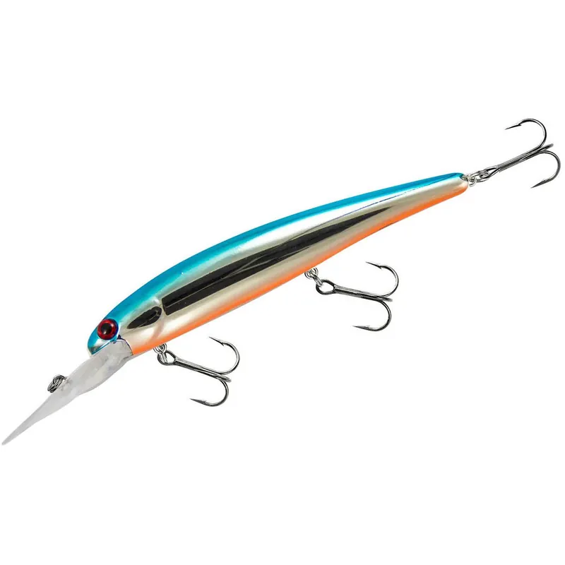 Bandit Suspending Minnow Walleye Deep Chrome Blue