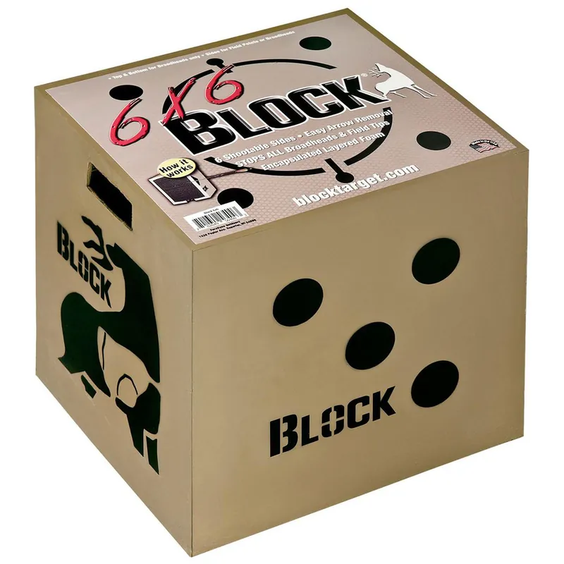 Block Targets 6x6 Block Archery Target