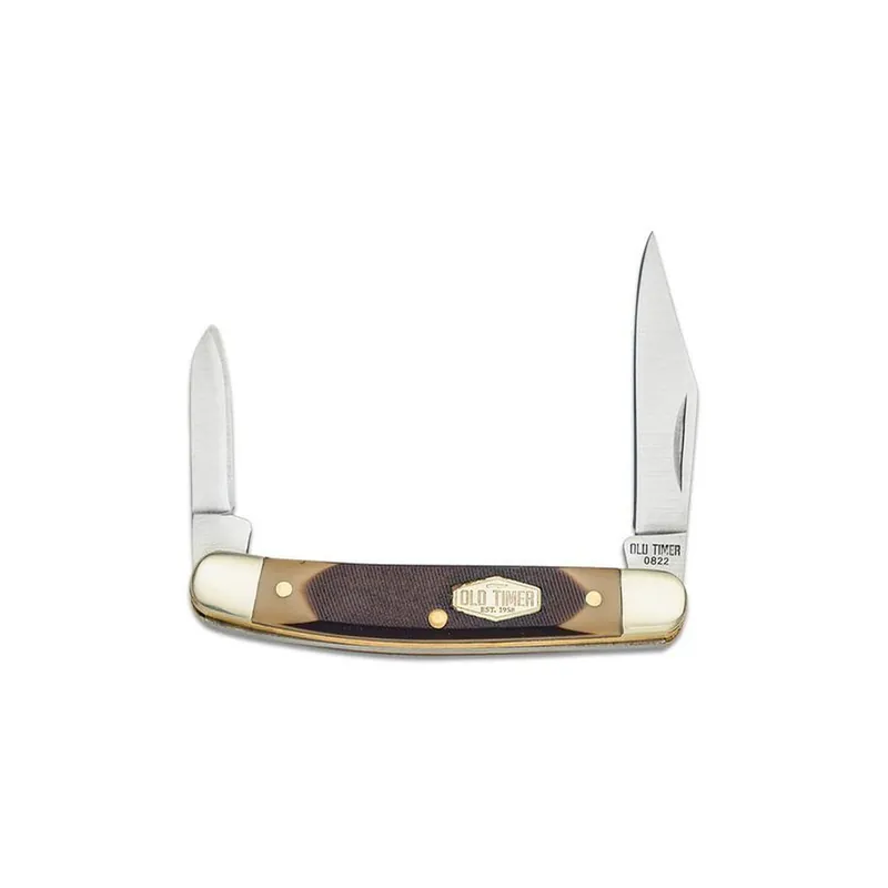Schrade Old Timer Minuetman Folding Slipjoint Brown/Stainless