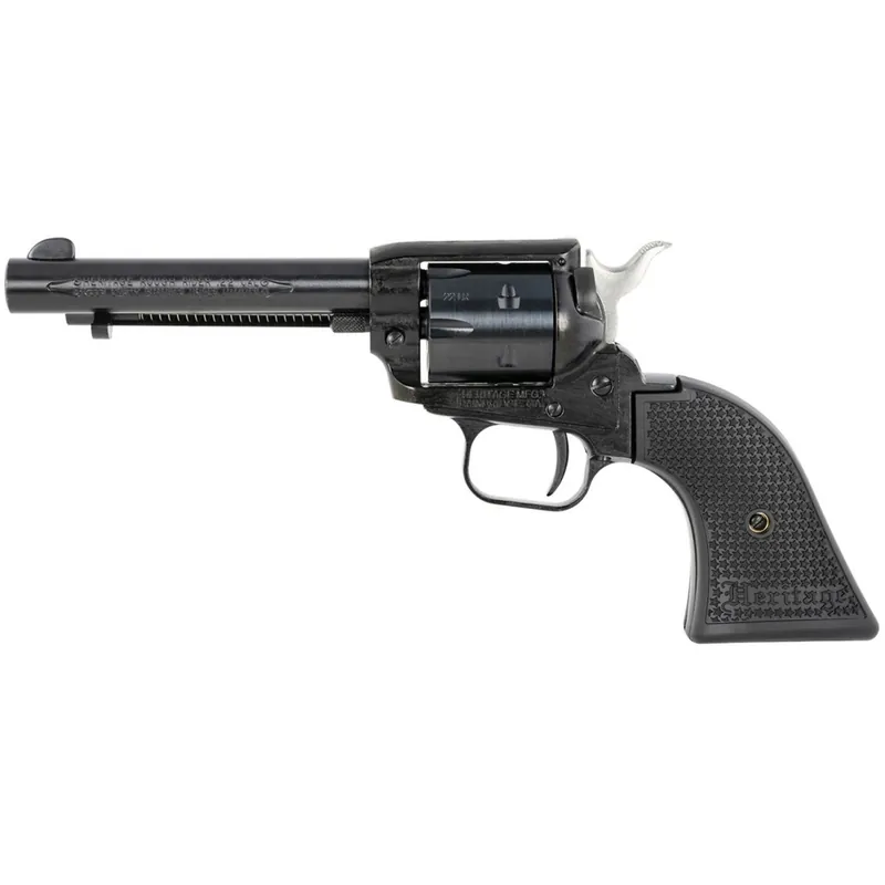 Heritage Rough Rider .22LR Black Revolver 4.75" 6 Rnd