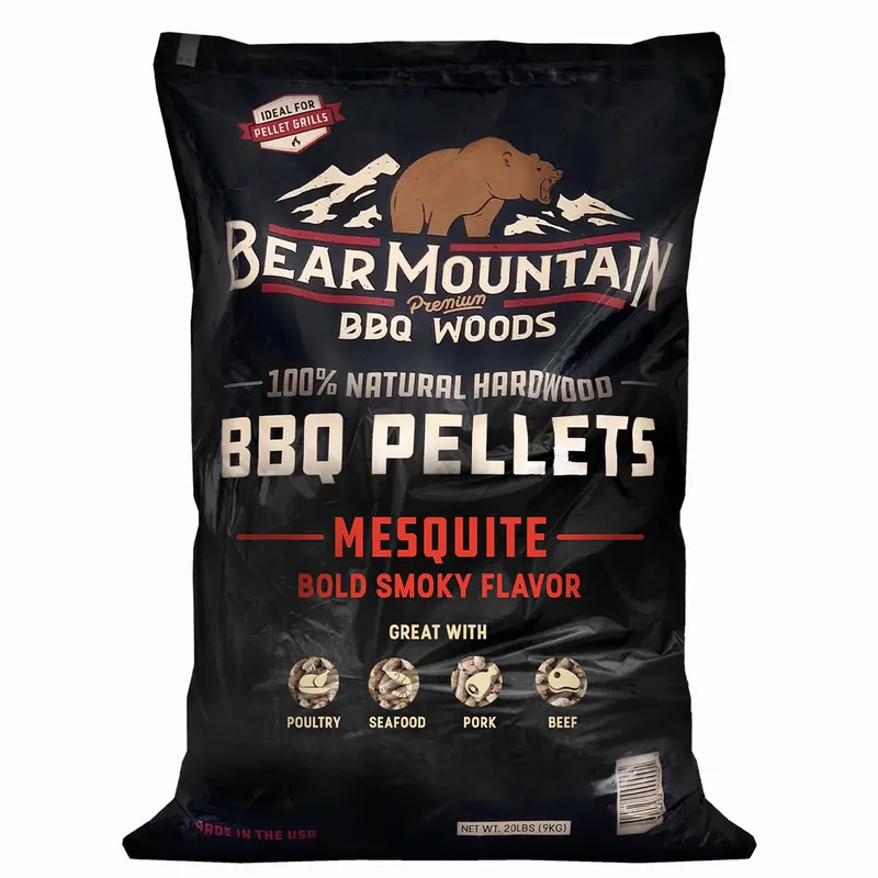 BEAR MOUNTAIN BBQ PELLETS MESQ