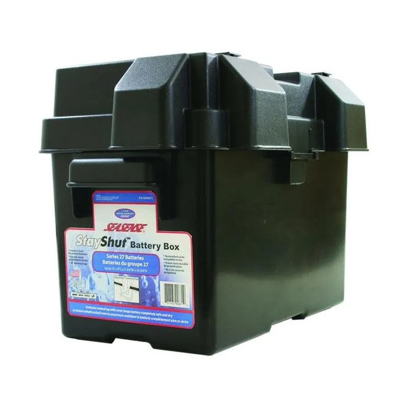 Seasense Stayshut Battery Box Series 27 Black