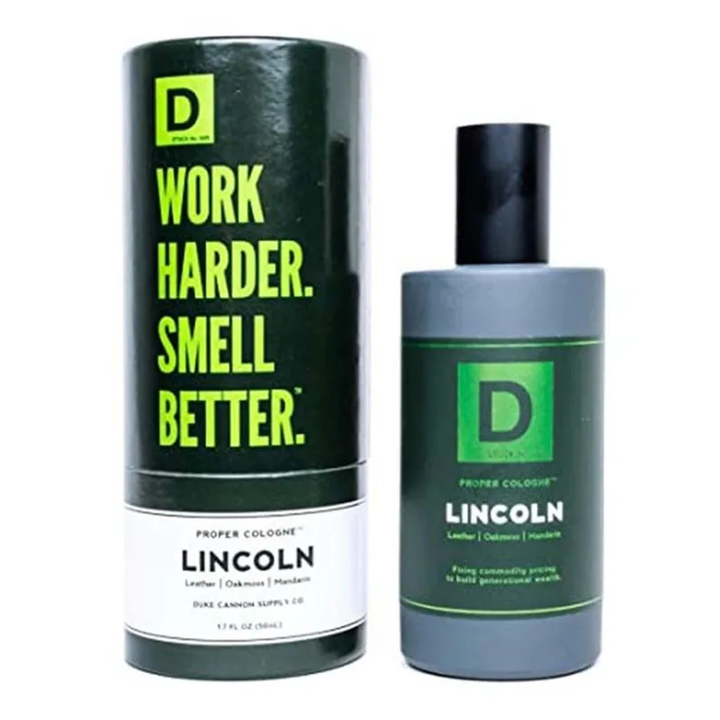 Duke Cannon Supply Co. Men‘s Proper Cologne Lincoln - 1.7 fl oz