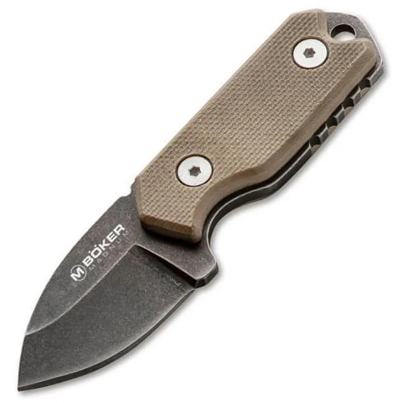 Boker Magnum Li‘l Friend Micro 1.38" Fixed Brown